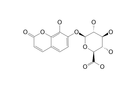 7,8-DIHYDROXYCOUMARIN-7-O-BETA-D-GLUCURONIDE