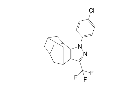 3-(p-Chlorophenyl)-5-trifluoromethyl-3,4-diazatetracyclo[7.3.1.1(7,11).0(2,6)]tetradeca-2(6),4-diene