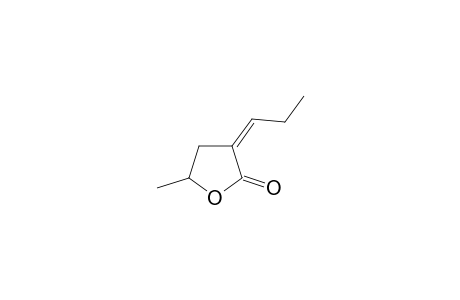 (3Z)-5-methyl-3-propylidene-2-oxolanone
