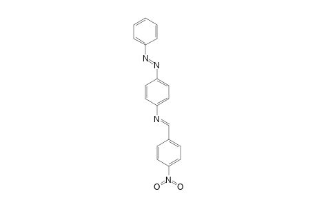 N-[(E)-(4-Nitrophenyl)methylidene]-4-[(E)-phenyldiazenyl]aniline