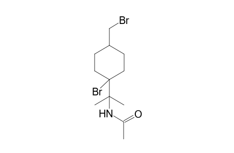 (r-1,t-4)-8-acetomido-1,7-dibromo-p-menthane