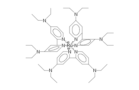 Tris(4,4'-bis[diethylamino]-2,2'-bipyridyl)-ruthenium(ii) dication