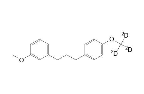 1-Methoxy-3-[3-[4-(trideuteriomethoxy)phenyl]propyl]benzene