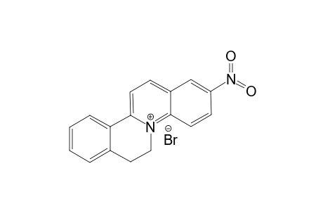 6,7-Dihydro-2-nitrobenzo[a,f]quinolizinium bromide