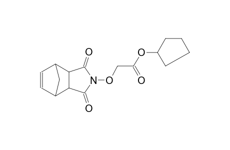 cyclopentyl [(3,5-dioxo-4-azatricyclo[5.2.1.0~2,6~]dec-8-en-4-yl)oxy]acetate