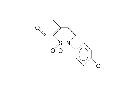 N-(4-Chloro-phenyl)-2,4-dimethyl-5-formyl-1,3-butadiene-1,4-sutame