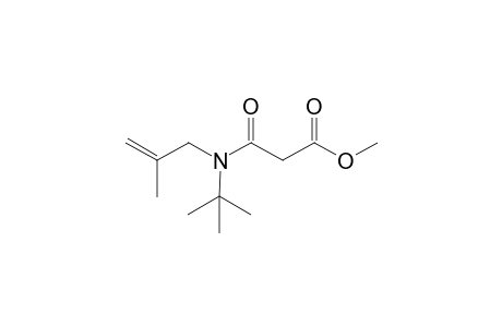 Methyl 3-(t-butyl(2-methylallyl)amino)-3-oxopropanoate