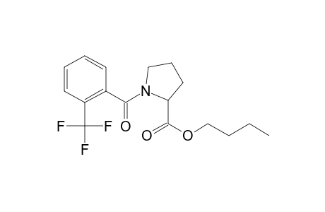 L-Proline, N-(2-trifluoromethylbenzoyl)-, butyl ester