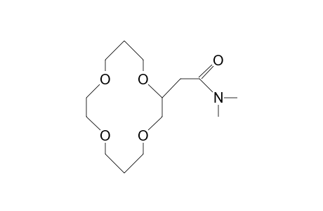 2-(N,N-Dimethylcarbamoylmethyl)-1,4,8,11-tetraoxa -cyclotetradecane