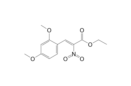 (Z)-3-(2,4-dimethoxyphenyl)-2-nitro-acrylic acid ethyl ester