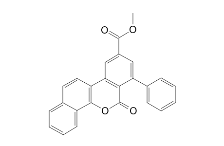 6-Oxo-7-phenyl-6H-dibenzo[c,h]chromene-9-carboxylic acid methyl ester