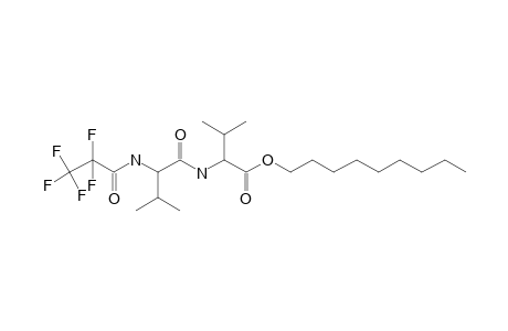 L-Valyl-L-valine, N-pentafluoropropionyl-, nonyl ester