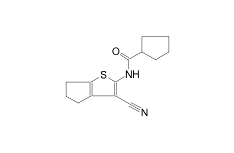 cyclopentanecarboxamide, N-(3-cyano-5,6-dihydro-4H-cyclopenta[b]thien-2-yl)-