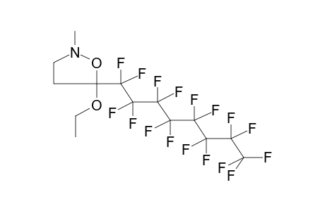 5-HEPTADECAFLUOROOCTYL-5-ETHOXY-2-METHYLISOXAZOLIDINE
