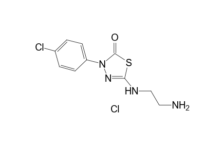 2-(beta-aminoethyl)amino-4-(4-chlorophenyl)-1,3,4-thiadiazolin-5-one hydrochloride