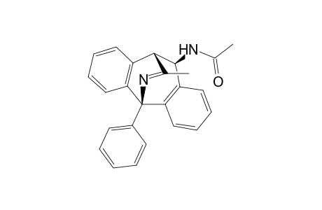(5a,10a,11a)-(+,-)-N-{12-methyl-5-phenyl-10,11-dihydro-5,10-(nitrolometheno)-5H-dibenzo[a,d]cyclohepten-11-yl}acetamide