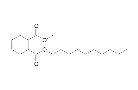 cis-Cyclohex-4-en-1,2-dicarboxylic acid, methyl decyl ester