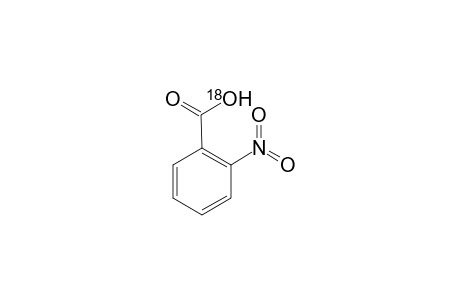 O-nitrobenzoic acid carboxyl o18