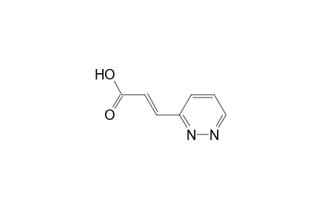 (E)-3-(3-pyridazinyl)-2-propenoic acid