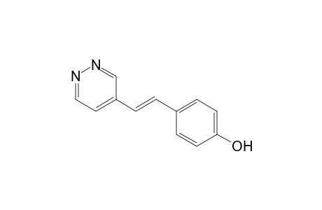 (E)-4-[2-(4-Pyridazinyl)ethenyl]phenol