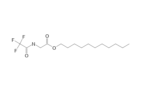 Glycine, N-trifluoroacetyl-, undecyl ester