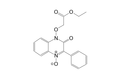 ethyl [(4-oxido-2-oxo-3-phenyl-1(2H)-quinoxalinyl)oxy]acetate
