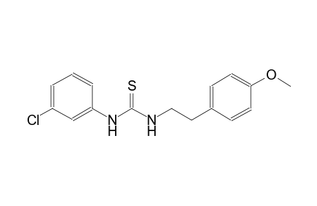 N-(3-chlorophenyl)-N'-[2-(4-methoxyphenyl)ethyl]thiourea