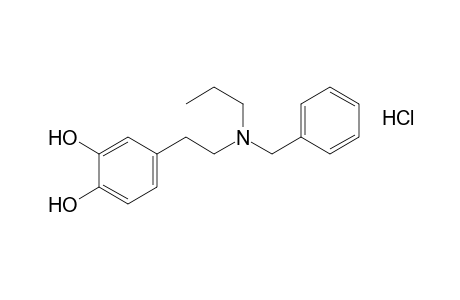 4-[2-(benzylpropylamino)ethyl]pyrocatechol, hydrochloride