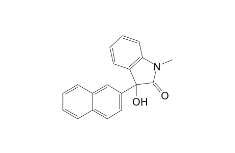 3-Hydroxy-1-methyl-3-(naphthalene-2-yl)indolin-2-one