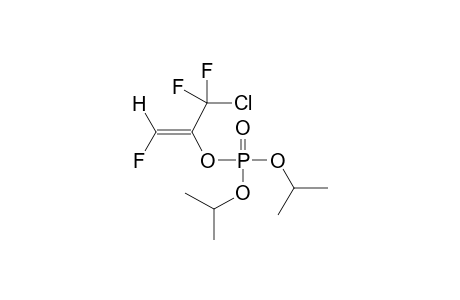 (Z)-DIISOPROPYL (1-HYDRO-3-CHLORO-PERFLUORO-2-PROPENYL)PHOSPHATE
