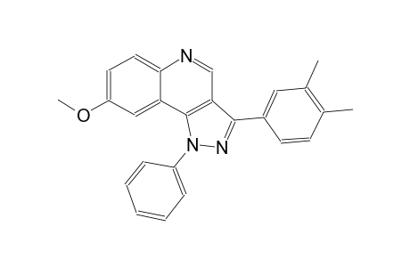 3-(3,4-dimethylphenyl)-8-methoxy-1-phenyl-1H-pyrazolo[4,3-c]quinoline