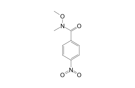 N-Methoxy-N-methyl-4-nitrobenzamide