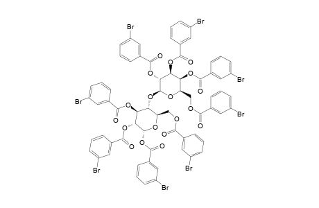 OCTA-O-(3-BROMO)-BENZOYL-ALPHA-LACTOPYRANOSIDE