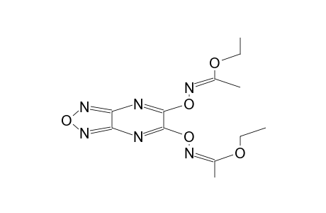 5,6-bis(1-ethoxyethylideneaminooxy)pyrazino[2,3-c]furazane