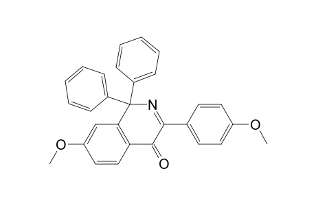 4(1H)-Isoquinolinone, 7-methoxy-3-(4-methoxyphenyl)-1,1-diphenyl-