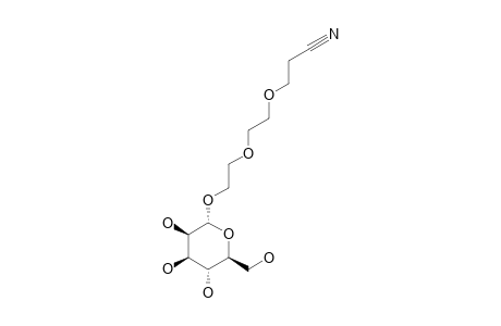 2-[2-(2-CYANOETHOXY)-ETHOXY]-ETHYL-ALPHA-D-MANNOPYRANOSIDE