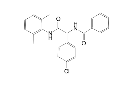benzeneacetamide, alpha-(benzoylamino)-4-chloro-N-(2,6-dimethylphenyl)-