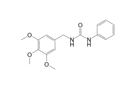1-Phenyl-3-(3,4,5-trimethoxybenzyl)urea