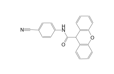 N-(4-cyanophenyl)-9H-xanthene-9-carboxamide