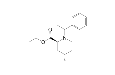 Ethyl (2S,4S)-1-[1-Phenylethyl]-4-methylpipecolate