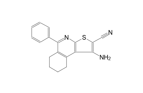thieno[2,3-c]isoquinoline-2-carbonitrile, 1-amino-6,7,8,9-tetrahydro-5-phenyl-