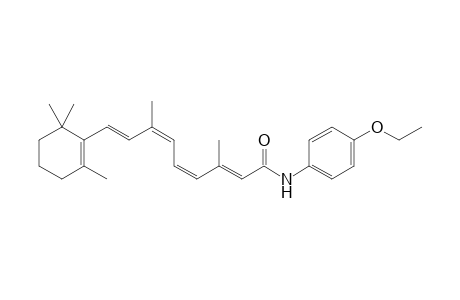 Retinamide, N-(4-ethoxyphenyl)-