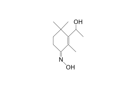 2,4,4-Trimethyl-3-(1-hydroxy-ethyl)-2-cyclohexen-1-one oxime