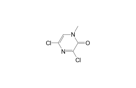 3,5-bis(chloranyl)-1-methyl-pyrazin-2-one