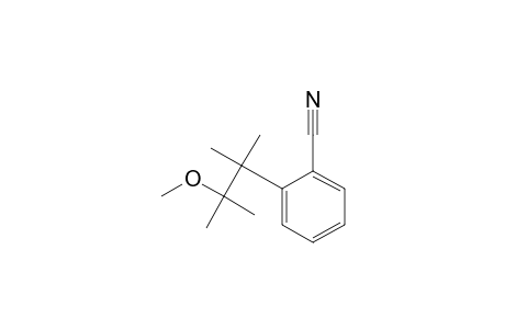 Benzonitrile, 2-(2-methoxy-1,1,2-trimethylpropyl)-