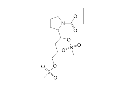 (2s)-n-tert-butoxycarbonyl-2-(1,4-dimethanesulfonyloxybutyl)pyrrolidine