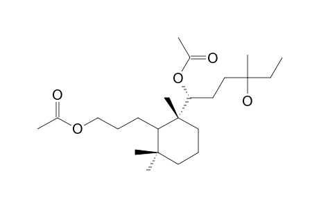 (9S)-8,9-diacetoxy-17-nor-8,9-secolabdan-13-ol