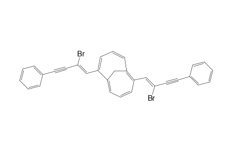 2,7-Bis(2-Bromo-4-phenylbut-1-en-3-ynyl)bicyclo[4.4.1]undeca-1,3,5,7,9-pentaene