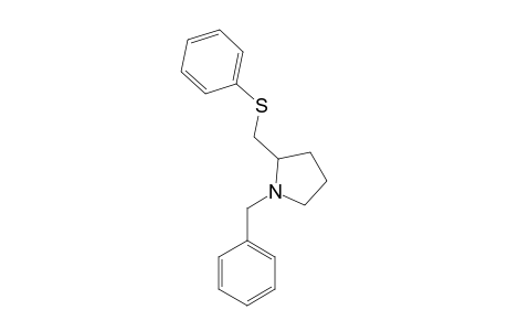 1-BENZYL-2-(PHENYLTHIOMETHYL)-PYRROLIDINE