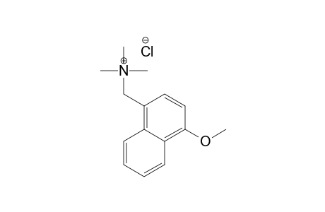 ((4-methoxynaphthyl)methyl)trimethylammonium chloride